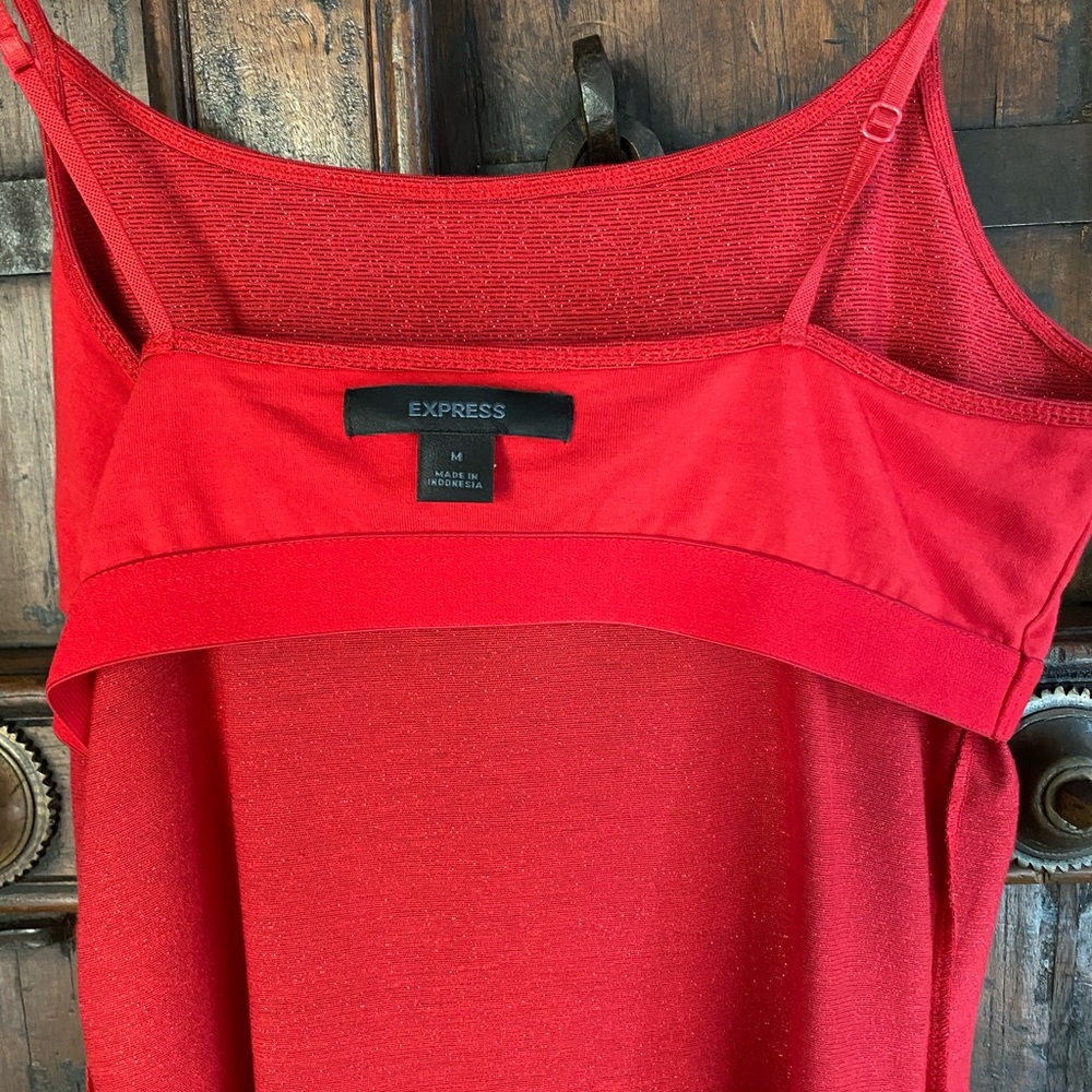 Express: Red strappy cami